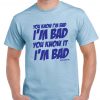 Michael Jackson - BAD Lyrics T Shirt-4347