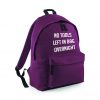 No Tools Left in Bag Overnight funny Rucksack/Backpack INCLUDING FREE DELIVERY-4551