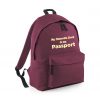 My Favourite Book is My Passport Rucksack - Fantastic 4 colours - Unique to Hokey Cokey INCLUDING FREE DELIVERY-4652