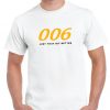 006 James Bond spoof T shirt-4665
