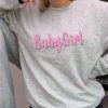 'BabyGirl' superior quality O'l Faithful Grey Sweatshirt including Free Delivery-0