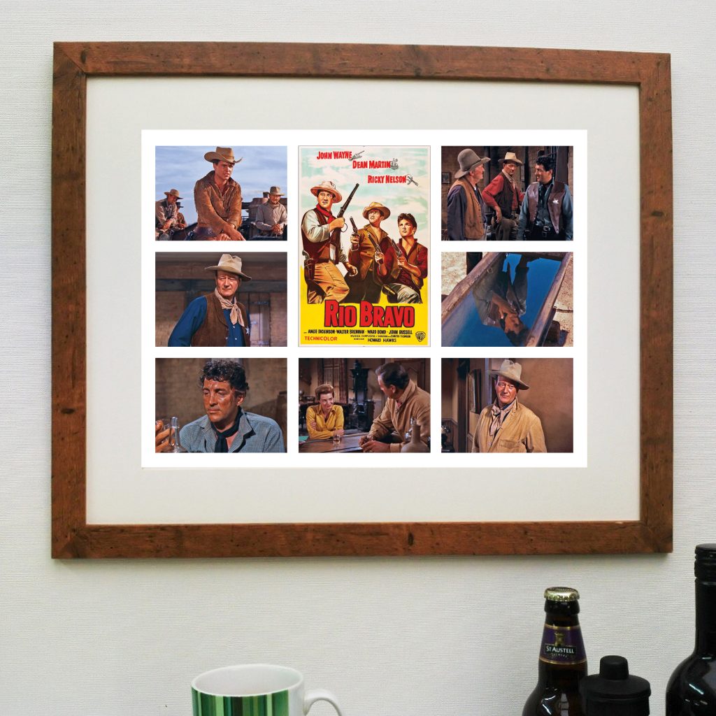Rio Bravo - John Wayne Movie - Scene’it Poster inc Free Delivery