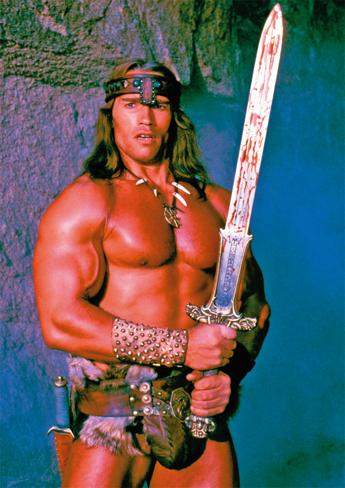Arnold Schwarzenegger as Conan the Barbarian Poster