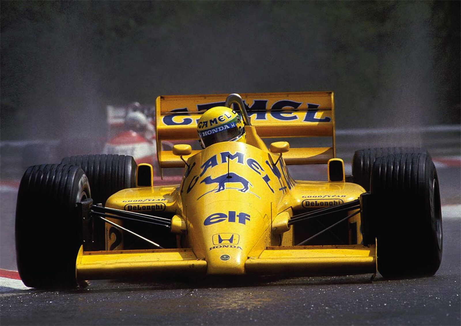 Ayrton Senna F1 Lotus Great New POSTER