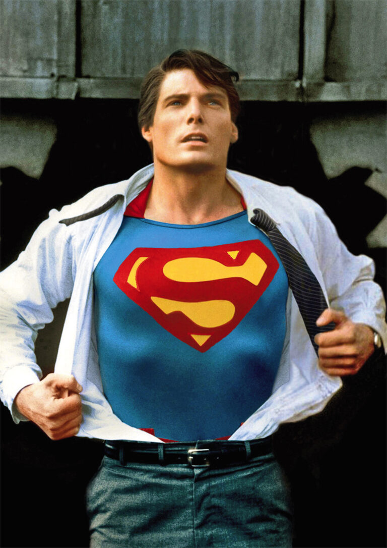 Christopher Reeve as Superman Poster - Hokey Cokey