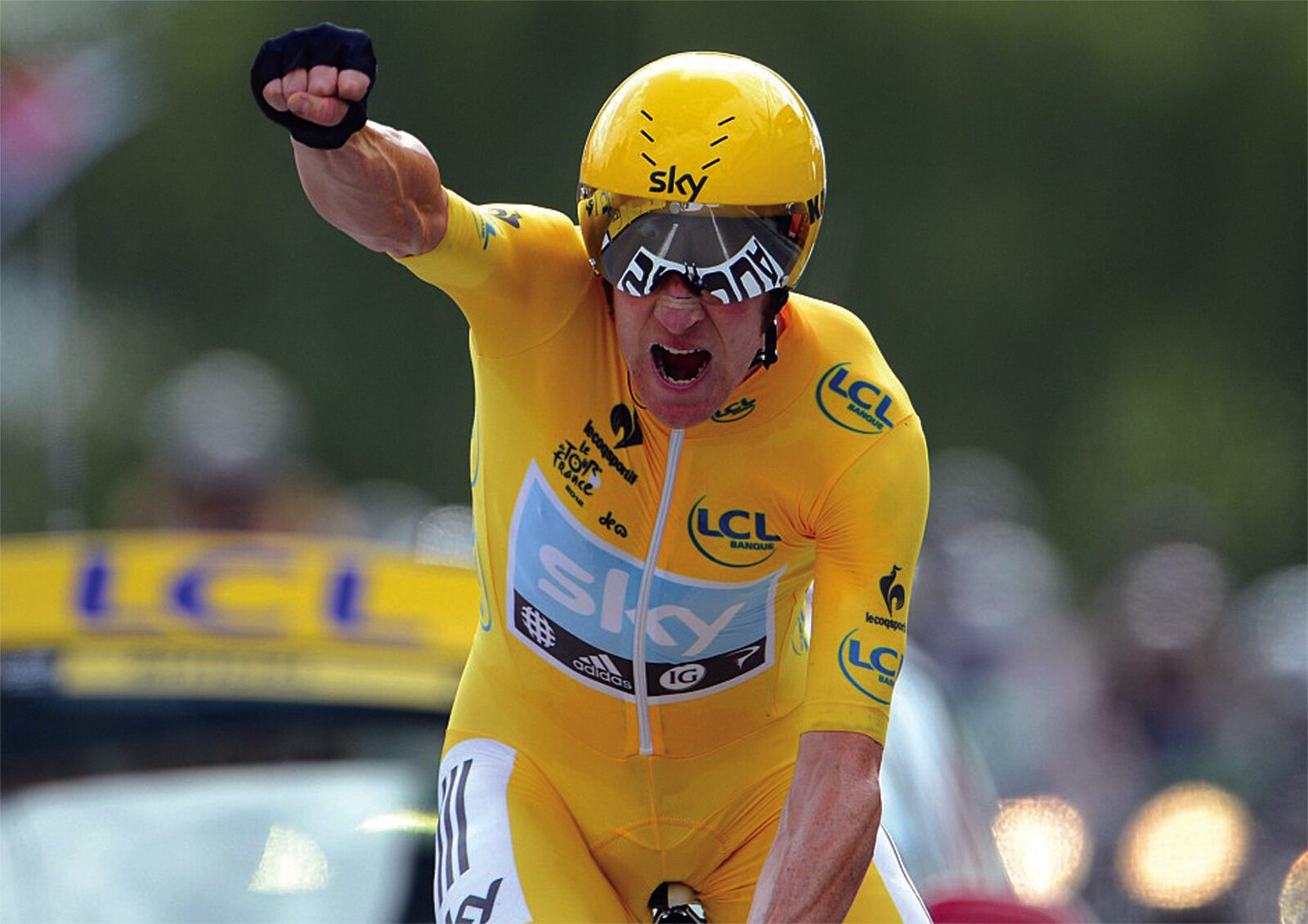 Bradley Wiggins Tour de France Winner Fist POSTER