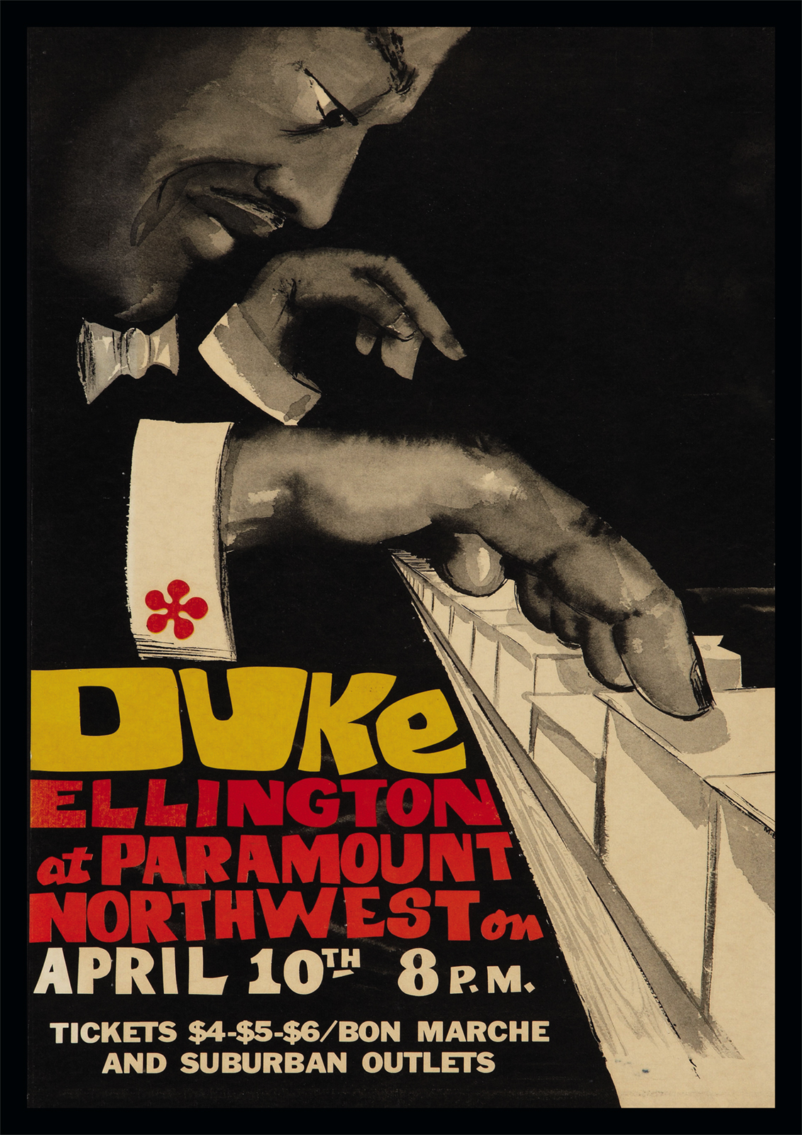 Duke Ellington Paramount Northwest Repro POSTER