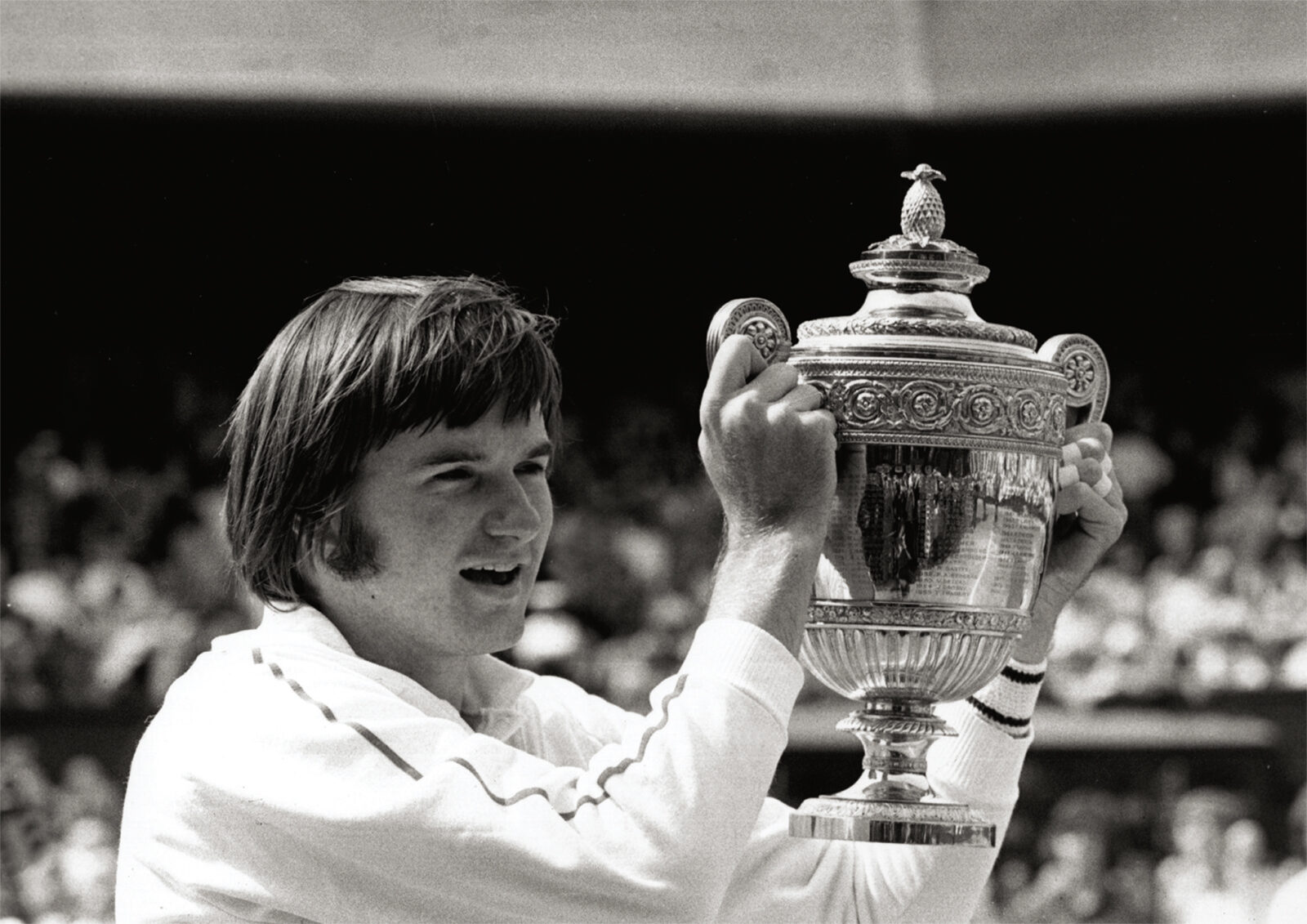 Jimmy Connors Wimbledon Tennis Winner Trophy POSTER