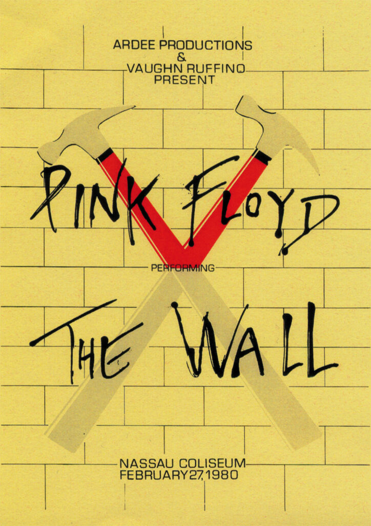 Pink Floyd Repro Tour Poster THE WALL Hokey Cokey