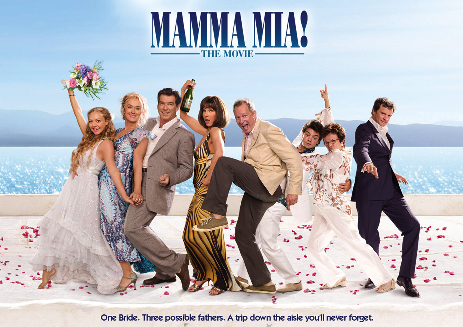 Mamma Mia Fantastic New Colour POSTER cast
