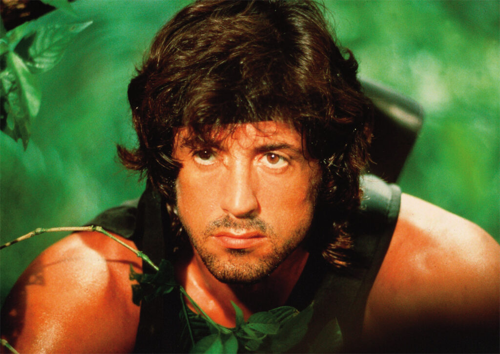 Rambo Sylvester Stallone Awesome Jungle Poster - Hokey Cokey
