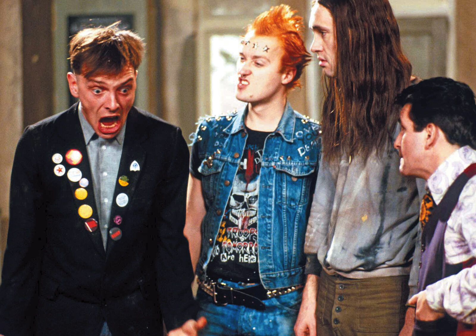 Rik Mayall Colour Door Poster #4 scre The Young ones